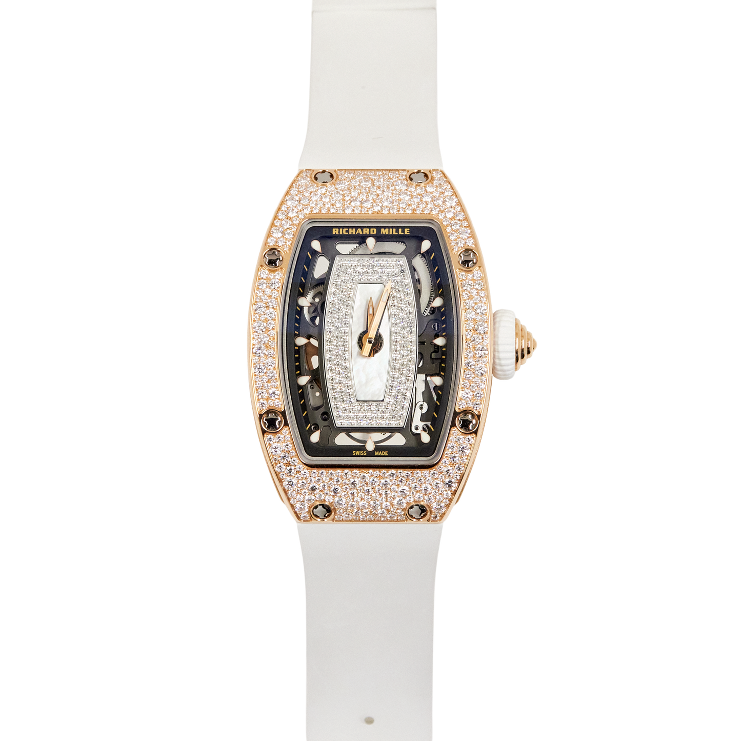 RM07-01 Rose Gold Snow Setting