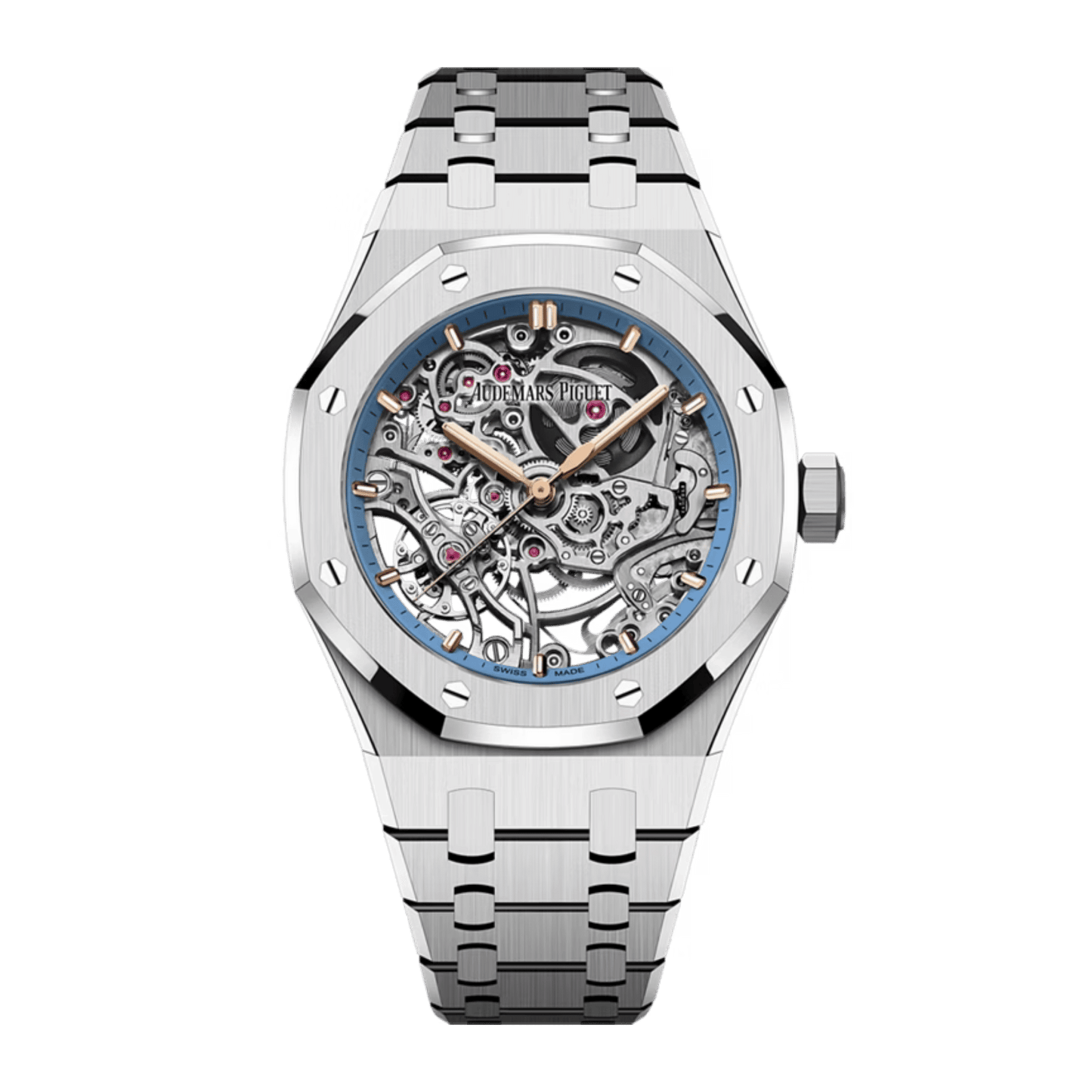 Royal Oak Double Balance Wheel White Gold Openworked 37mm