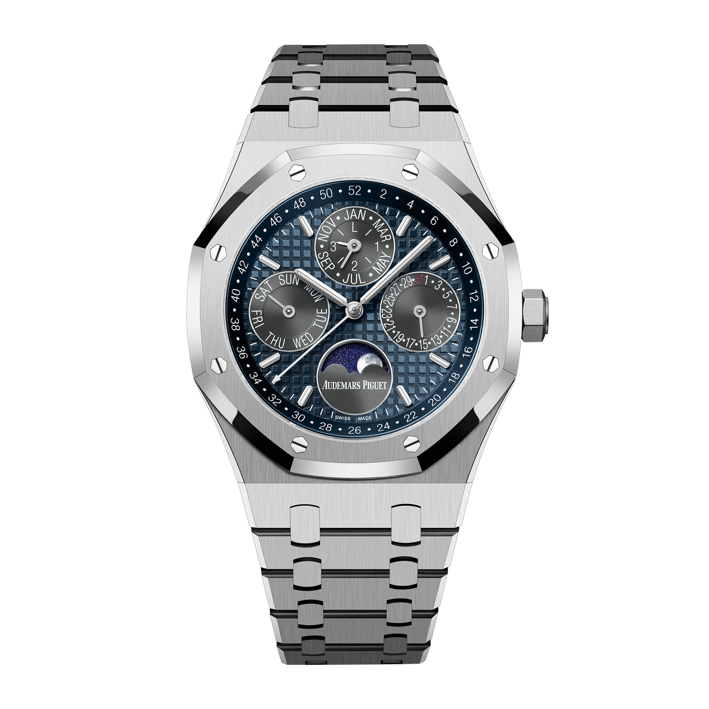 Royal Oak Perpetual Calendar Titanium Blue Dial 41mm