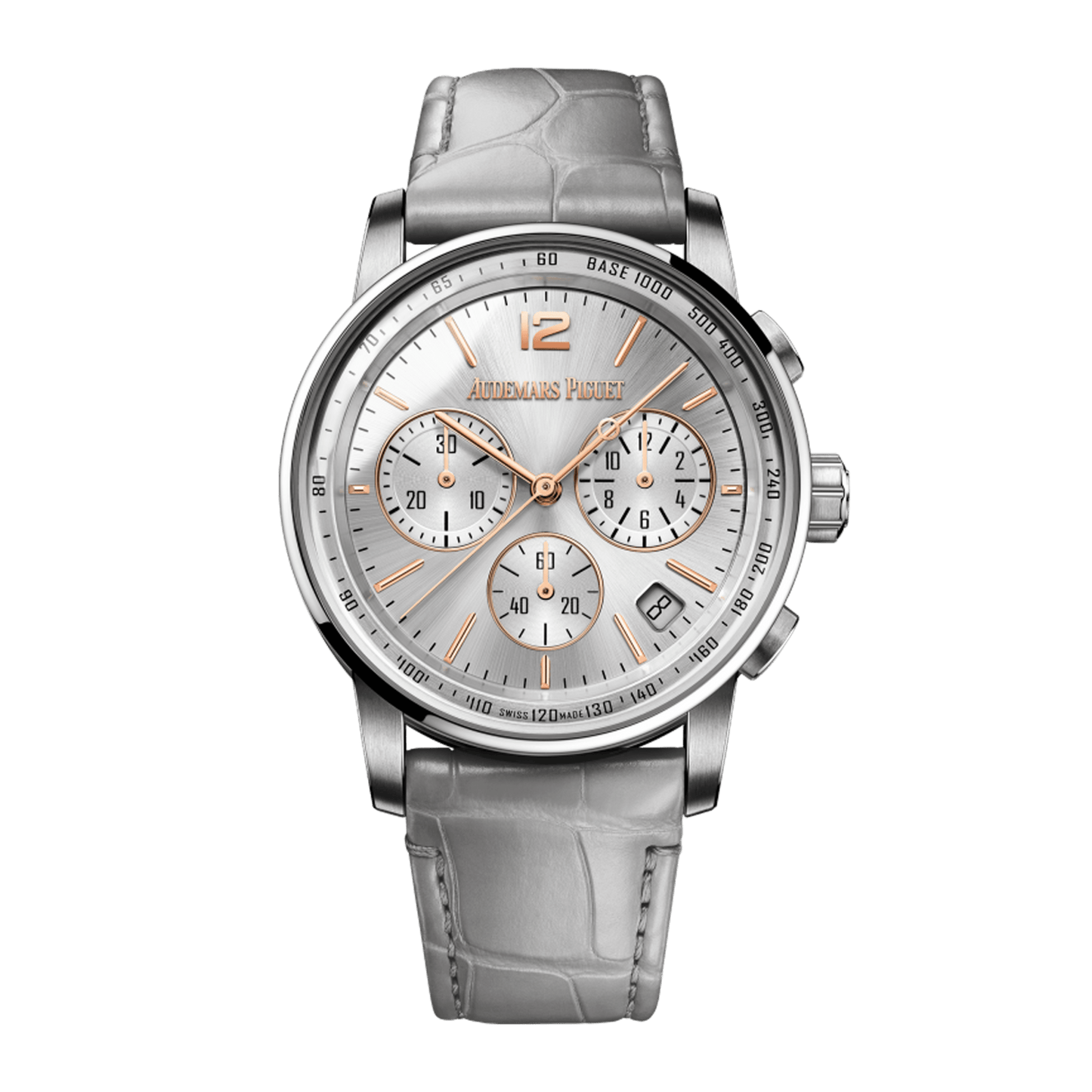 Code 11.59 White Gold Silver Dial 41mm