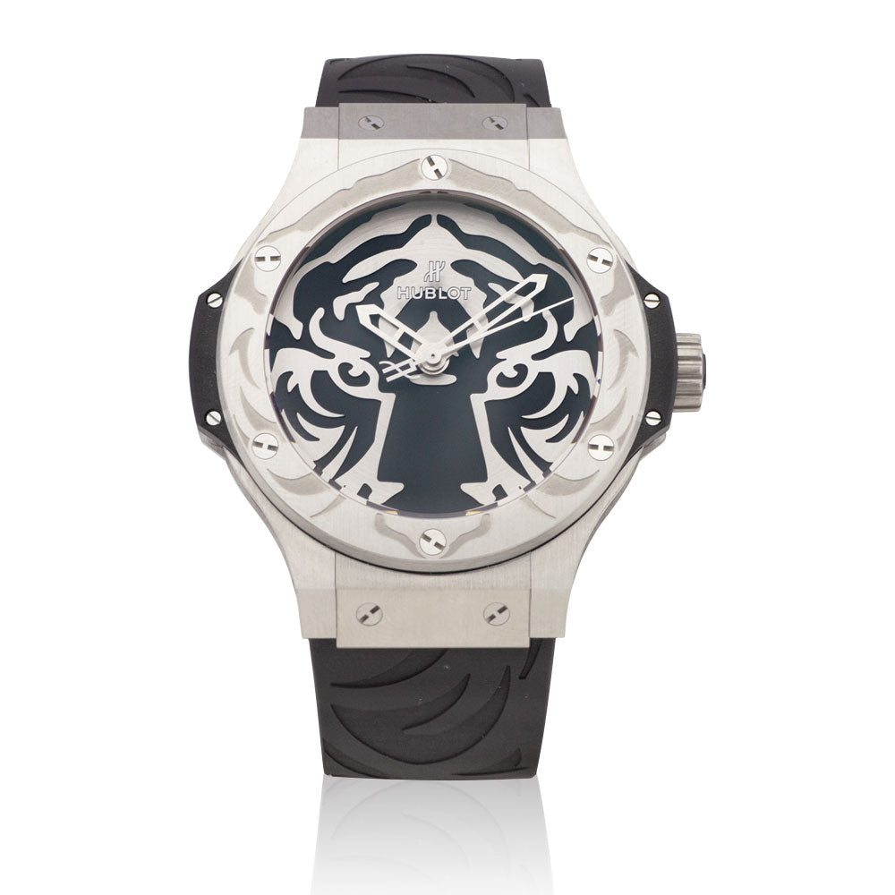 Big Bang Limited Edition Black Jaguar White Tiger Stainless Steel