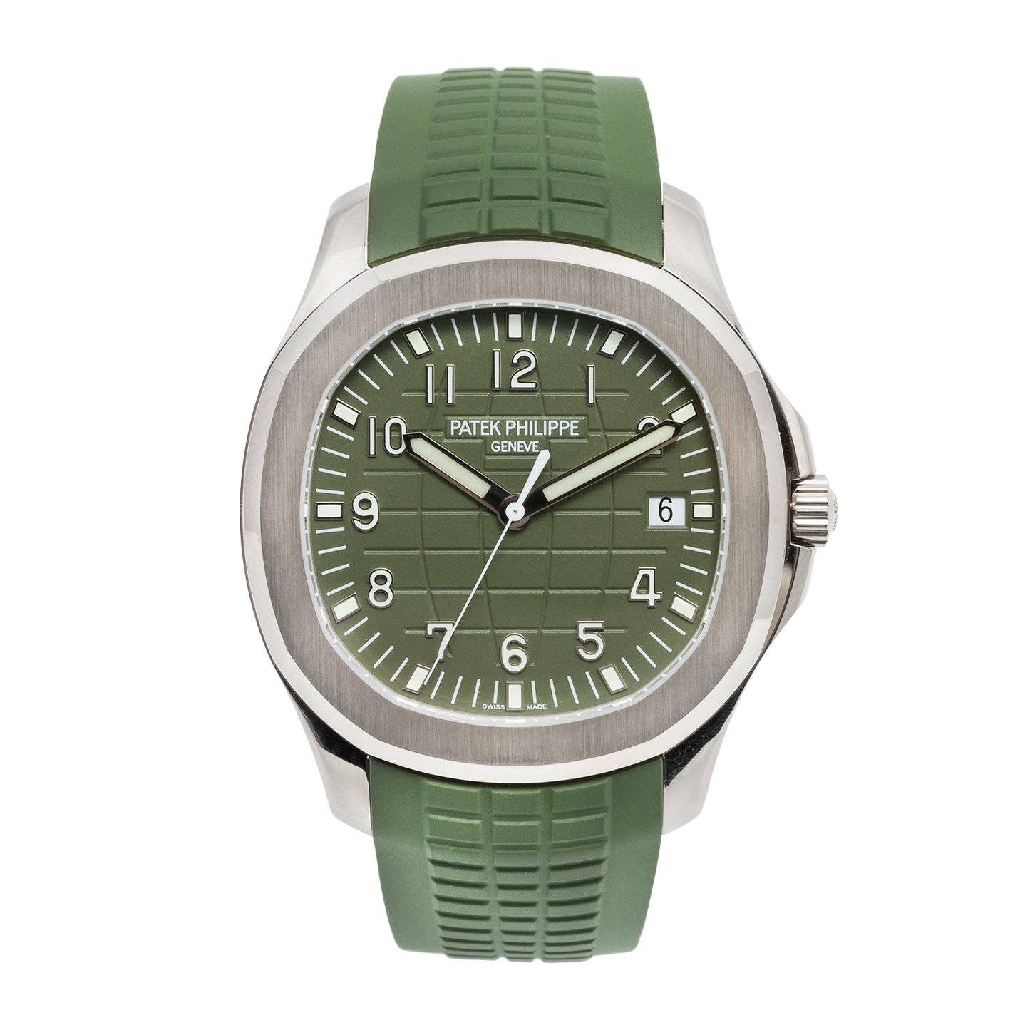 Aquanaut White Gold Green Dial 42mm