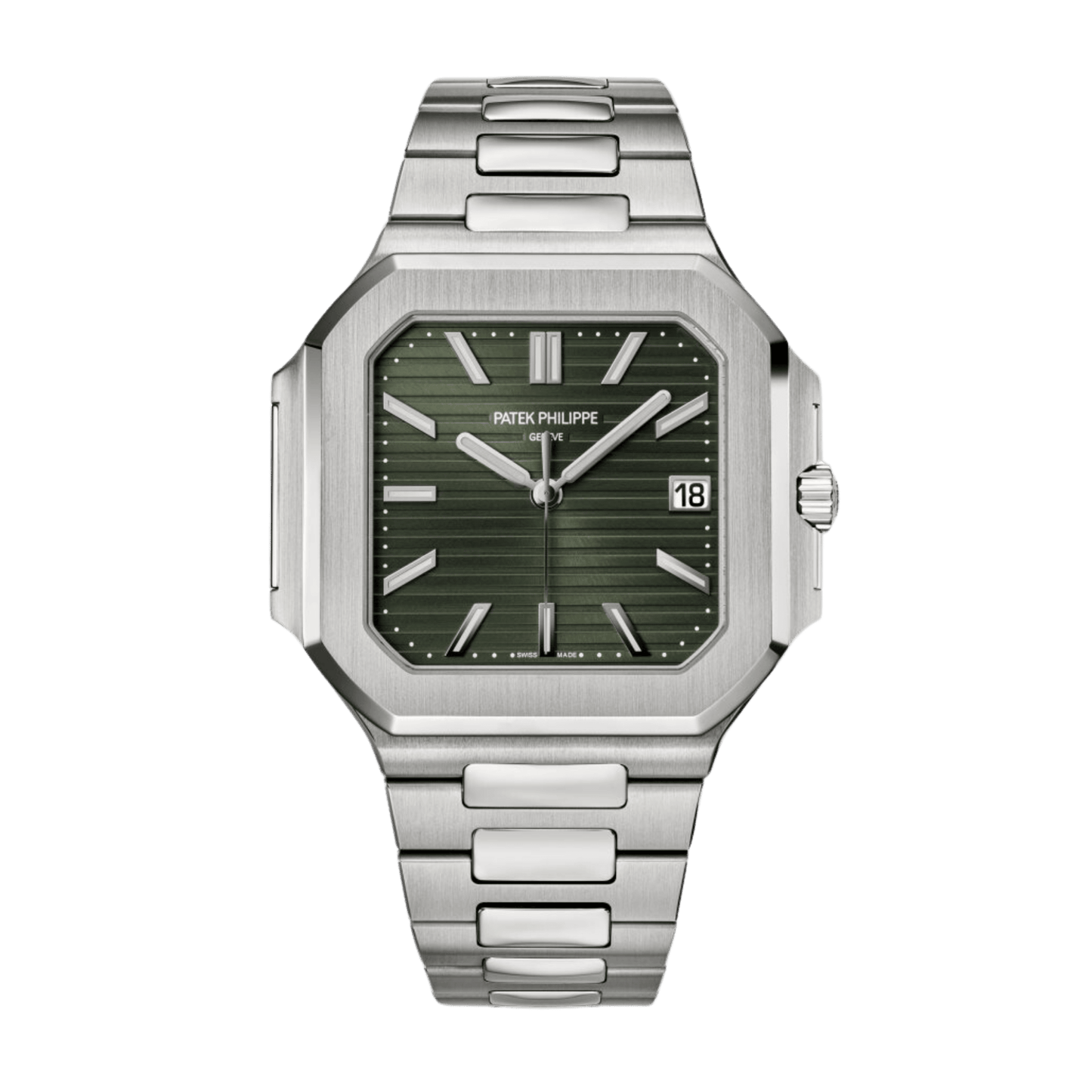 Cubitus Date Steel Green Dial 45mm