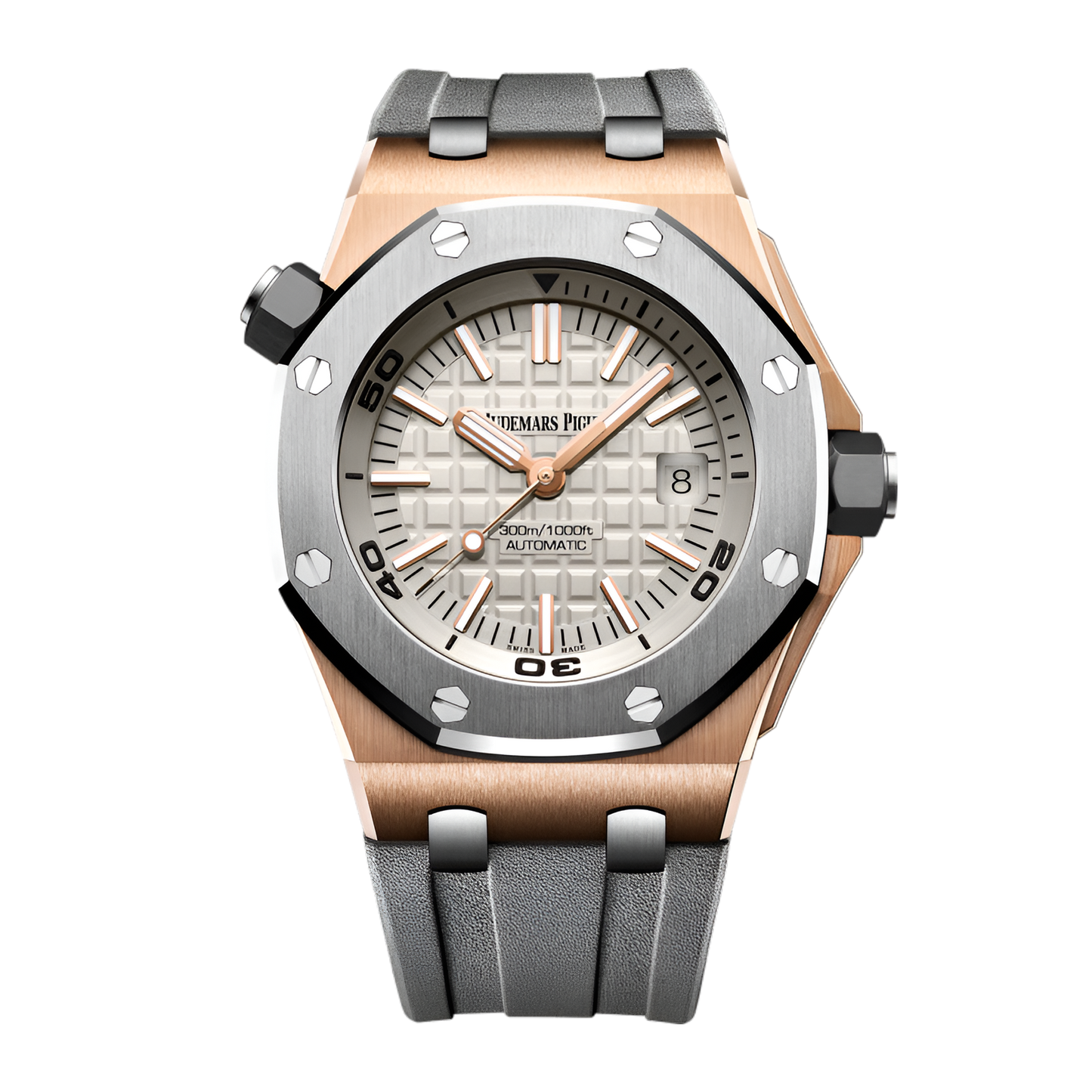Royal Oak Offshore Diver Limited Edition Rose Gold & Titanium Grey Dial 42mm