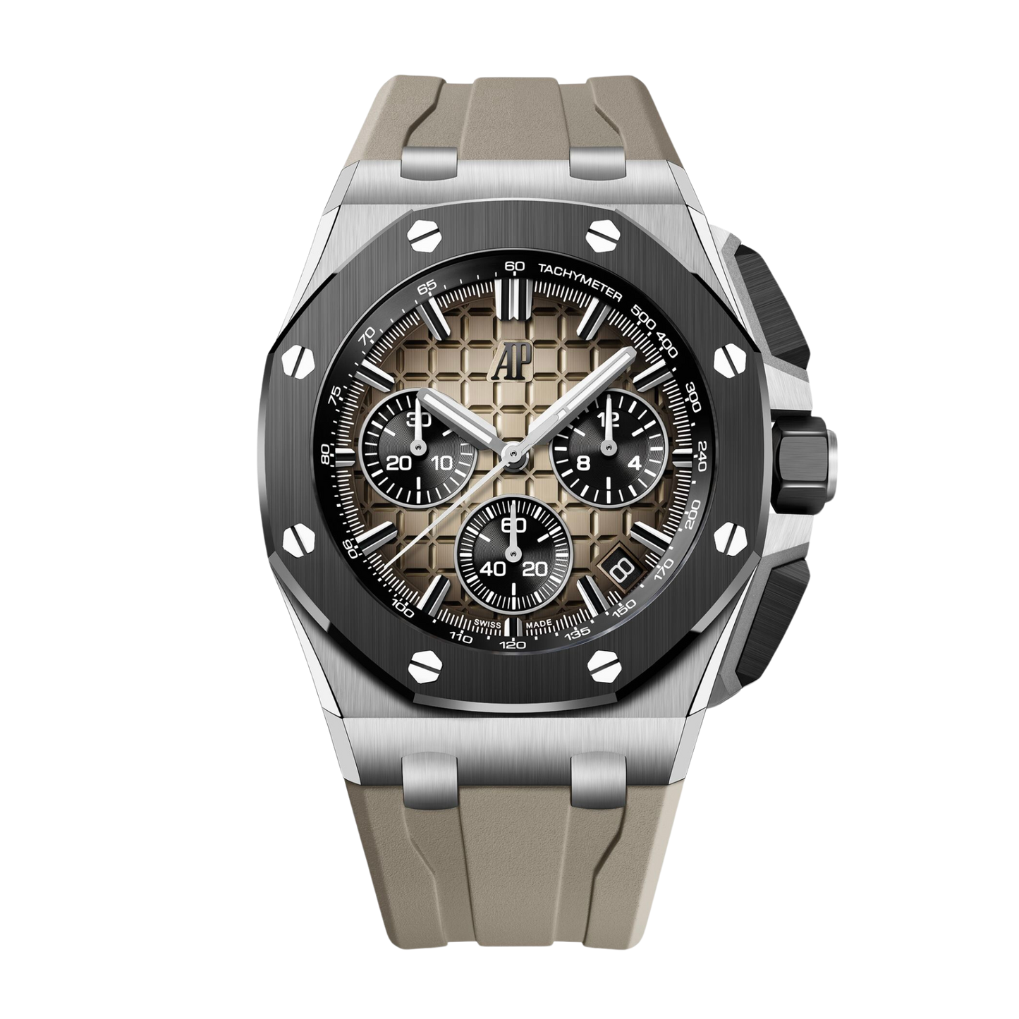 Royal Oak Offshore Chronograph Steel Brown Dial 43mm