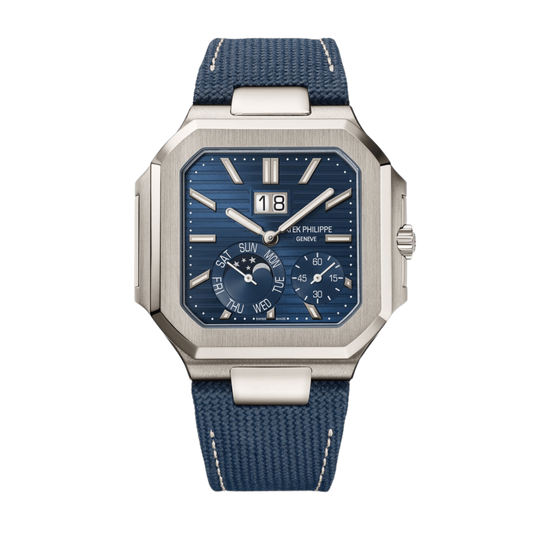 Cubitus Instantaneous Grand Date Platinum Blue Dial 45mm