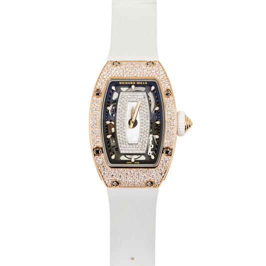 RM07-01 Rose Gold Snow Setting