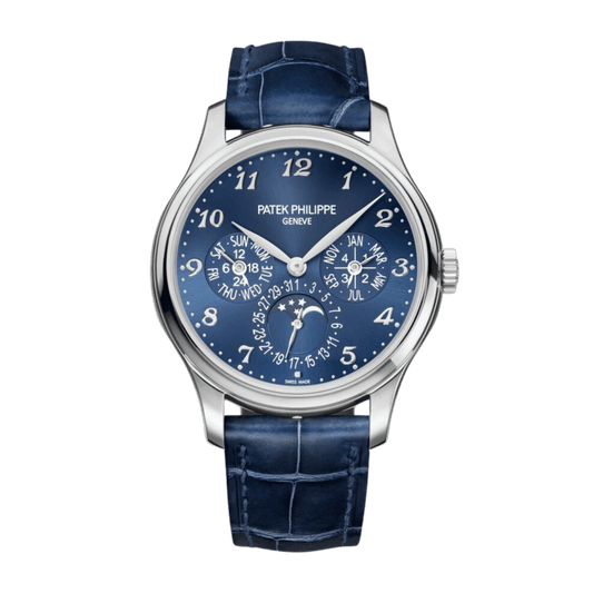 Perpetual Calendar White Gold Blue Dial 39mm
