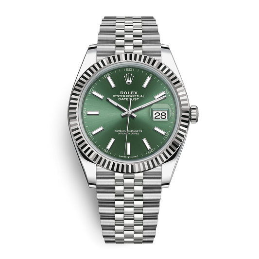 Datejust Steel Jubilee Green Dial 41mm