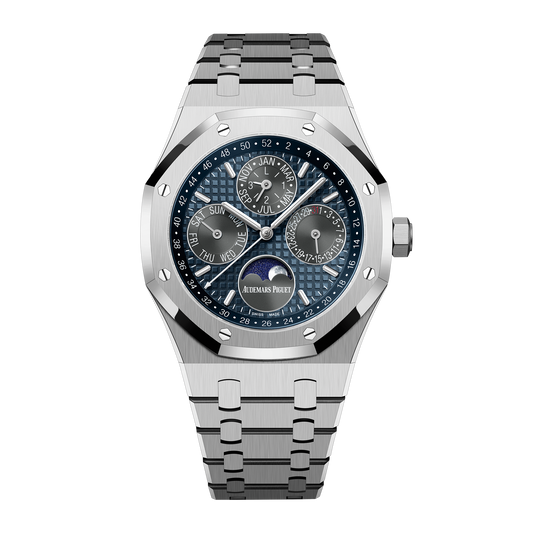 Royal Oak Perpetual Calendar Titanium Blue Dial 41mm