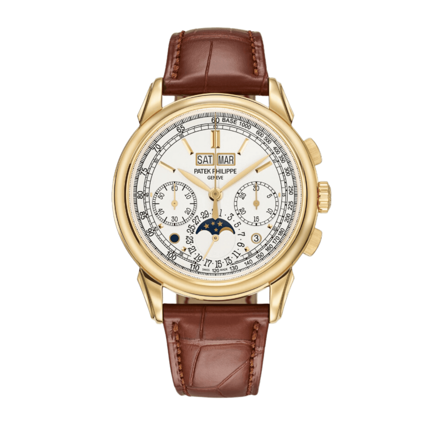 Grand Complications Perpetual Calendar Chronograph Silver Dial 41mm