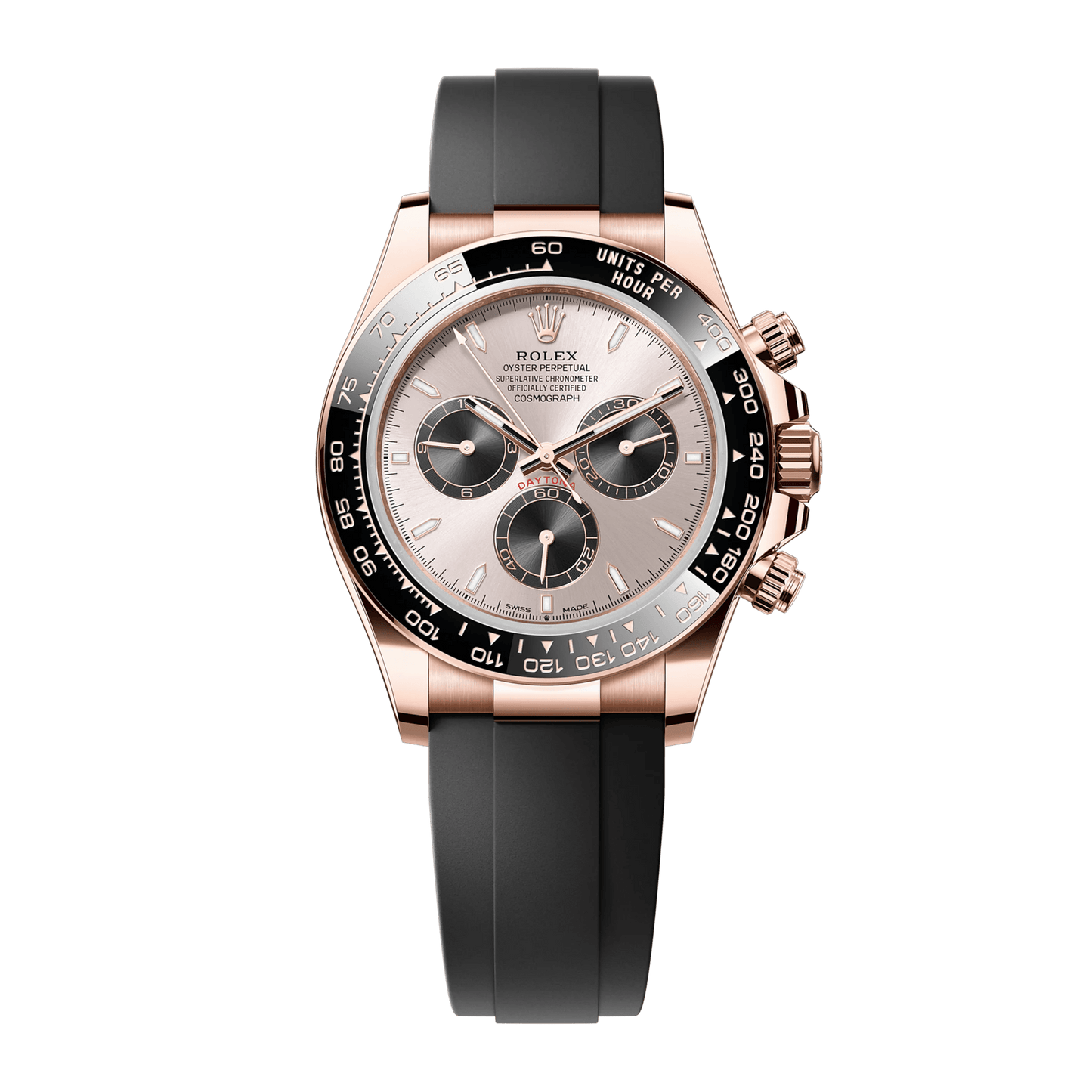 Daytona Rose Gold Oysterflex Pink Dial "Sundust" 40mm
