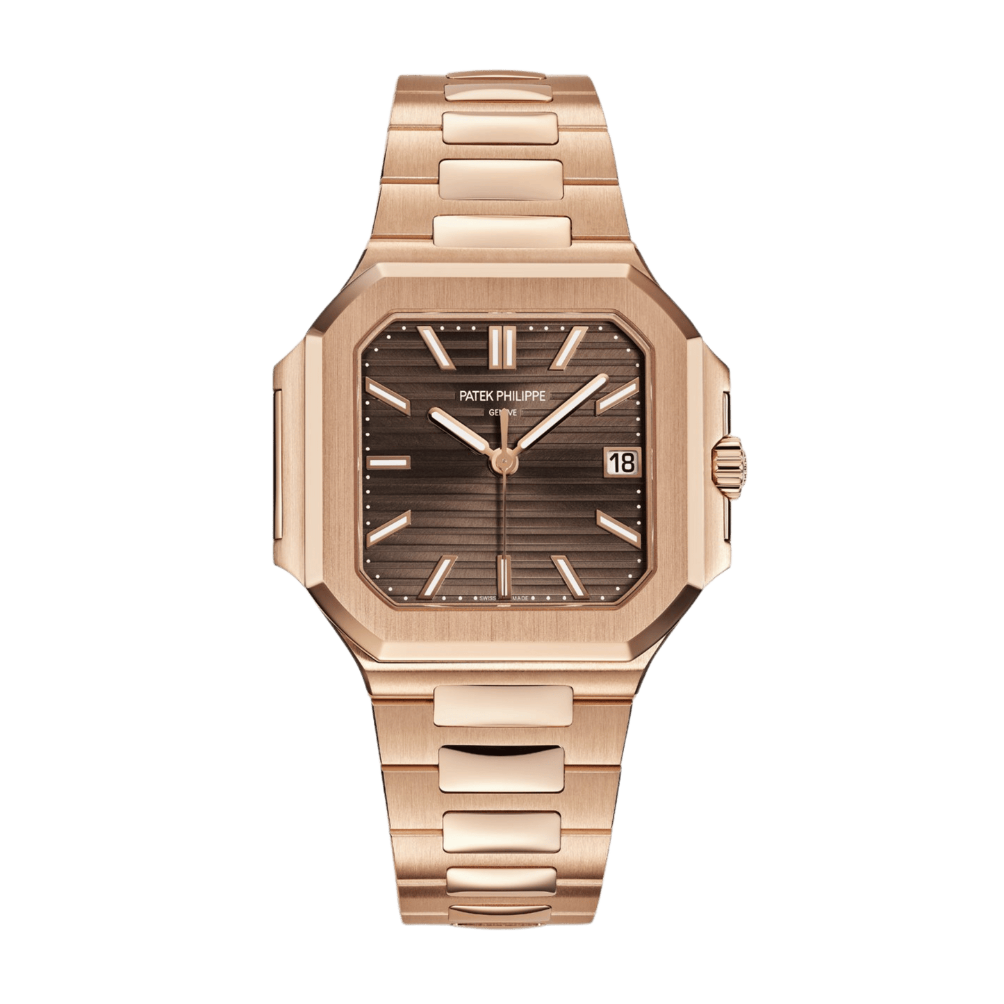 Cubitus Date Rose Gold Brown Dial 40mm