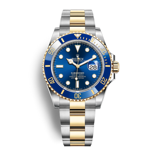 Submariner Date Yellow Gold & Steel Blue Dial 41mm