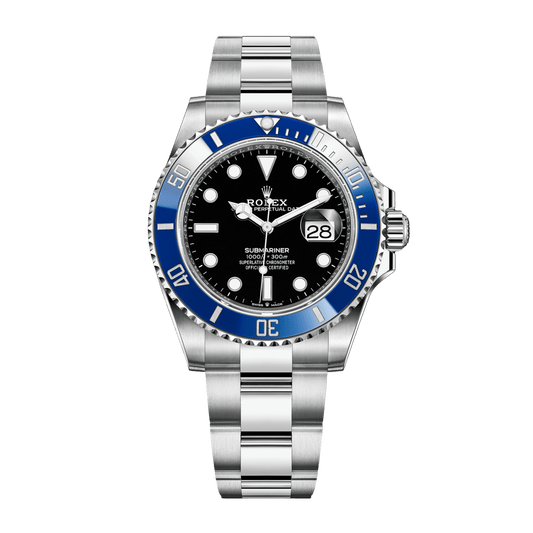 Submariner Date White Gold Black Dial 41mm