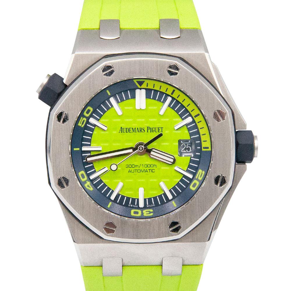 Royal Oak Offshore Diver Lime Green