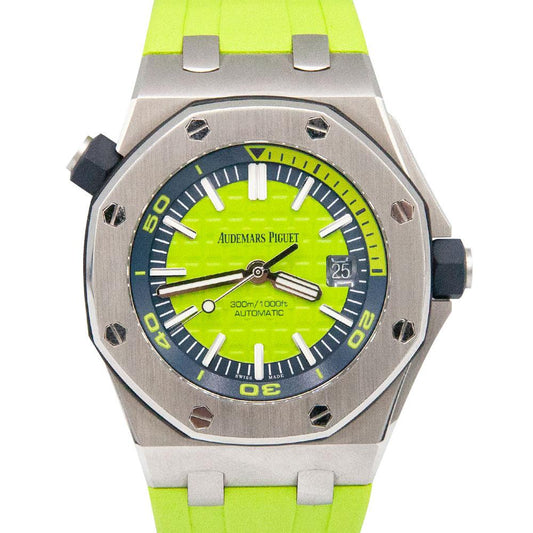 Royal Oak Offshore Diver Lime Green