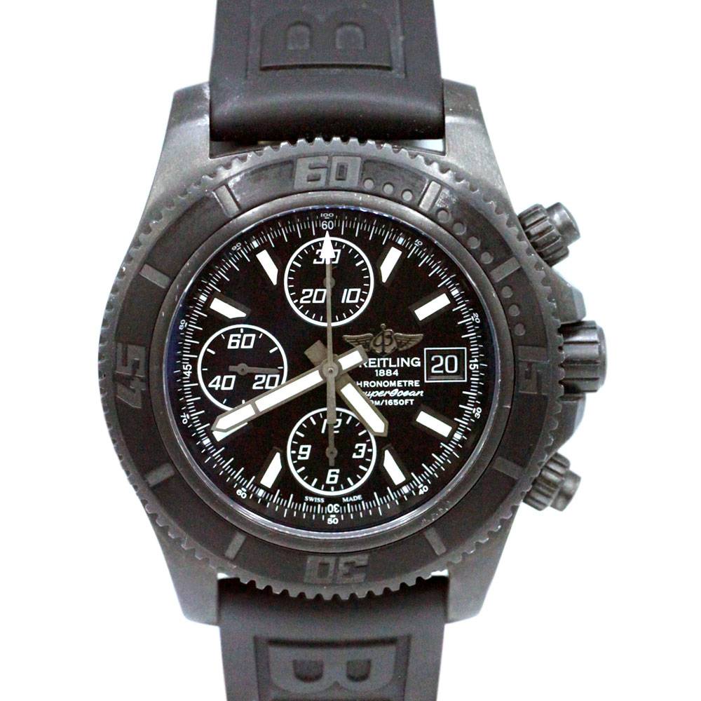 Superocean II Chronograph Limited Edition Black PVD 44mm