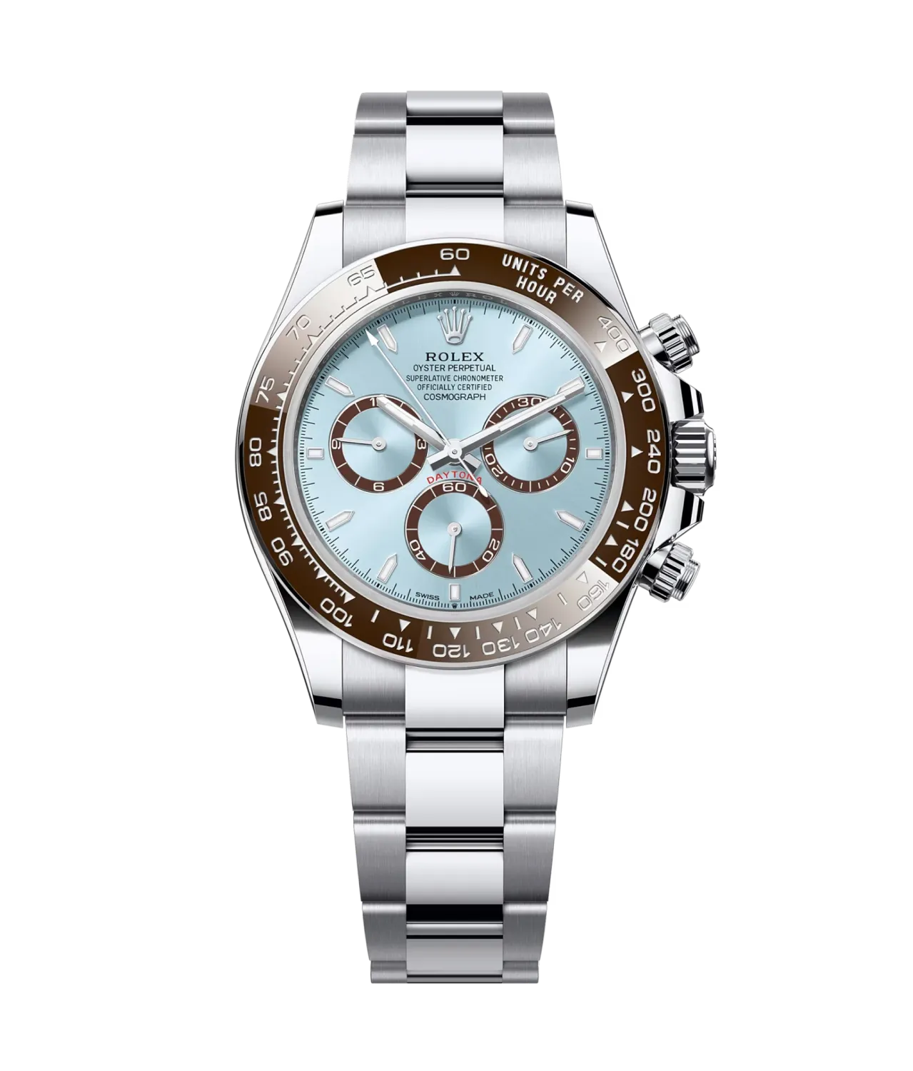 Daytona Platinum Ice Blue Dial 40mm