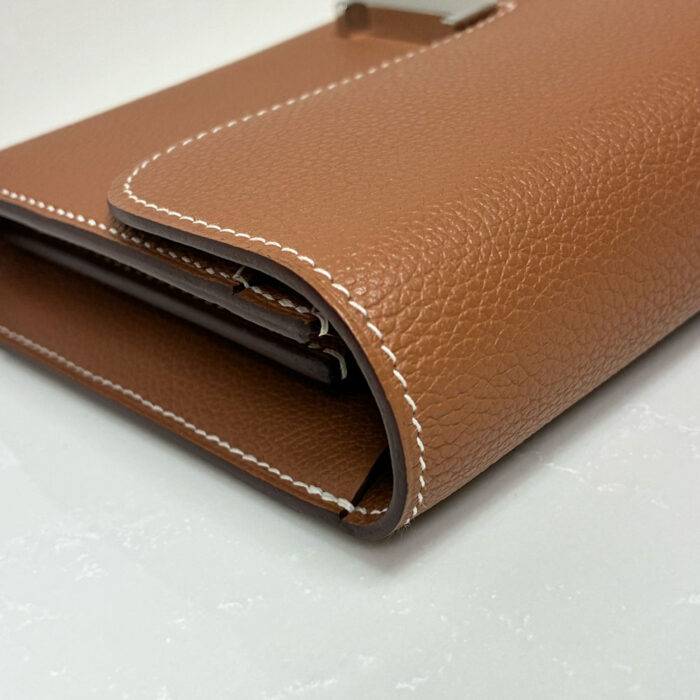 Hermes Constance Wallet To-Go Gold Togo Palladium Hardware