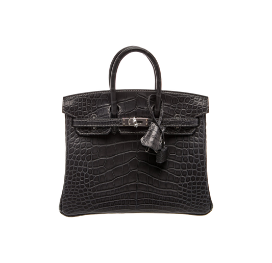 Hèremes Matte Alligator Mississippiensis Birkin 25
