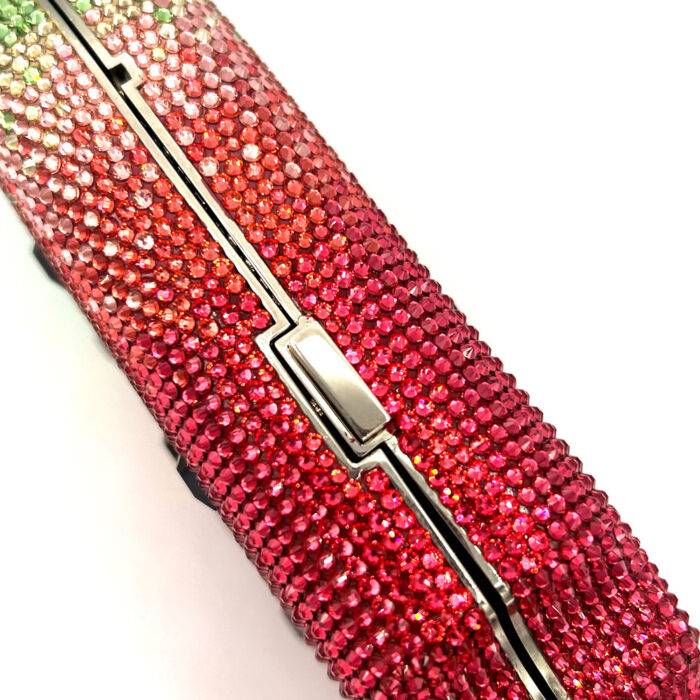 Judith Leiber Popsicle Watermelon Crystal Covered Clutch