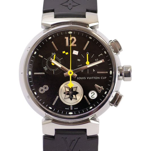 Tambour Lovely Cup Q11BG0 Noir Large Chronograph