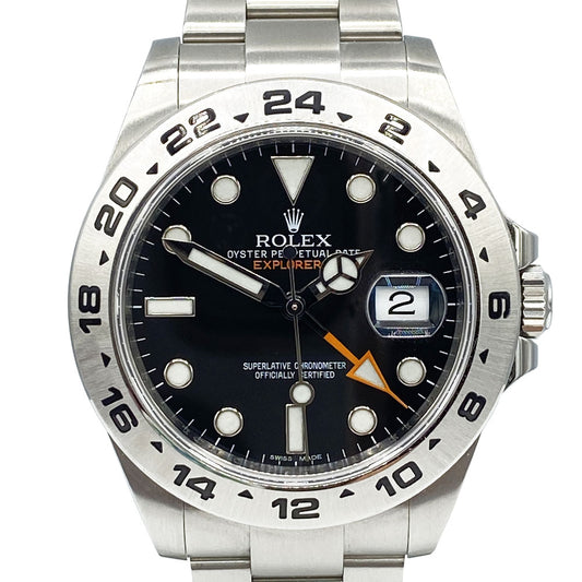 Explorer II Black Dial 42mm Stainless Steel with Card