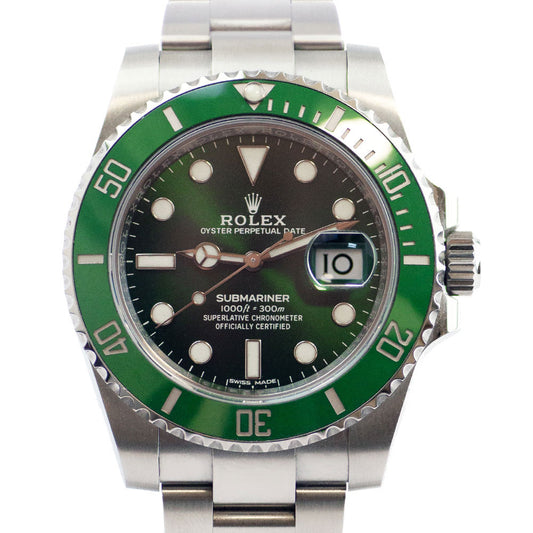Submariner Hulk Green Bezel Green Dial Stainless Steel