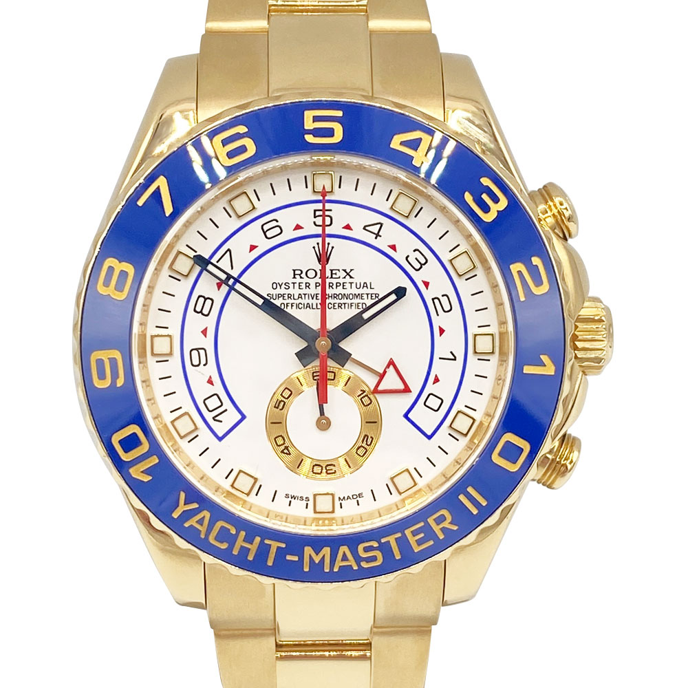 Yacht-Master II Yellow Gold 44mm White Dial