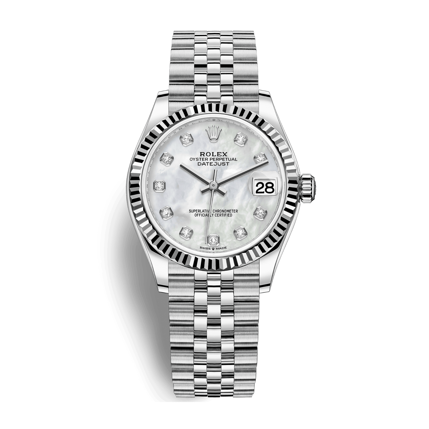 Datejust Steel Jubilee Mother of Pearl Dial 31mm