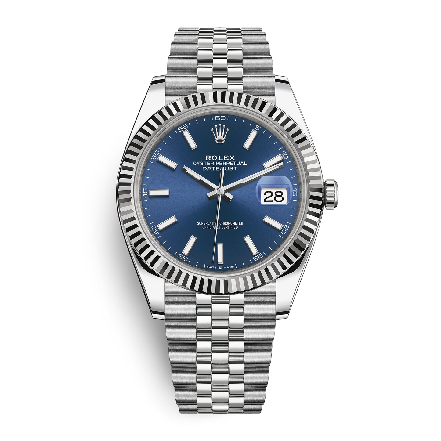 Datejust Steel Jubilee Blue Dial 41mm