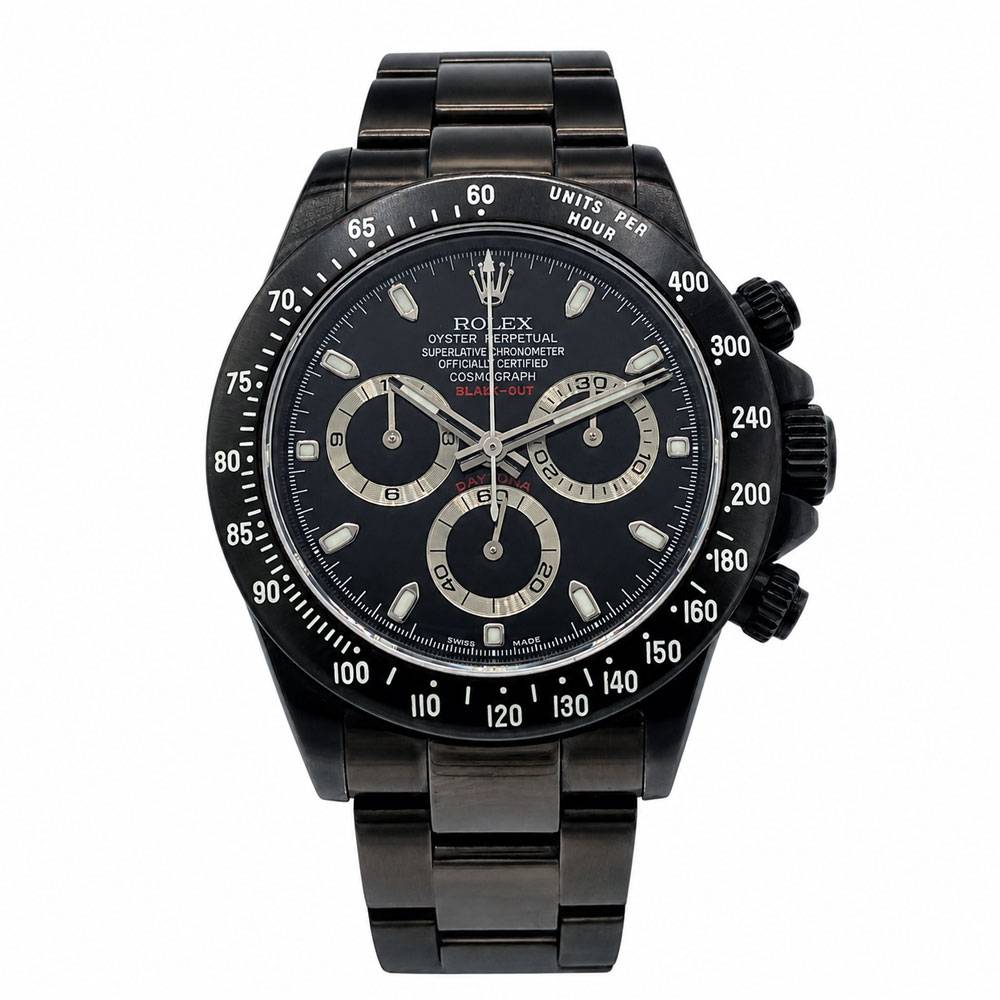 Daytona Black Dial BLACK-OUT PVD