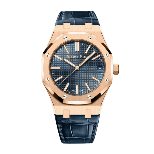 Royal Oak Selfwinding Rose Gold Blue Dial 41mm
