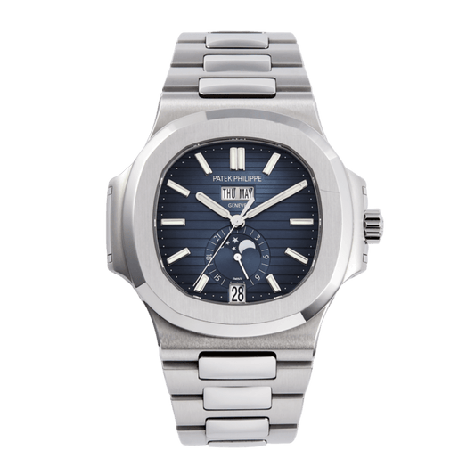 Nautilus Annual Calendar Steel Blue Dial 40mm