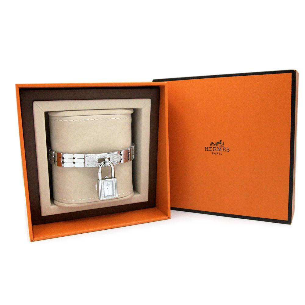 Kelly Mini Model 16cm Stainless Steel and Diamonds