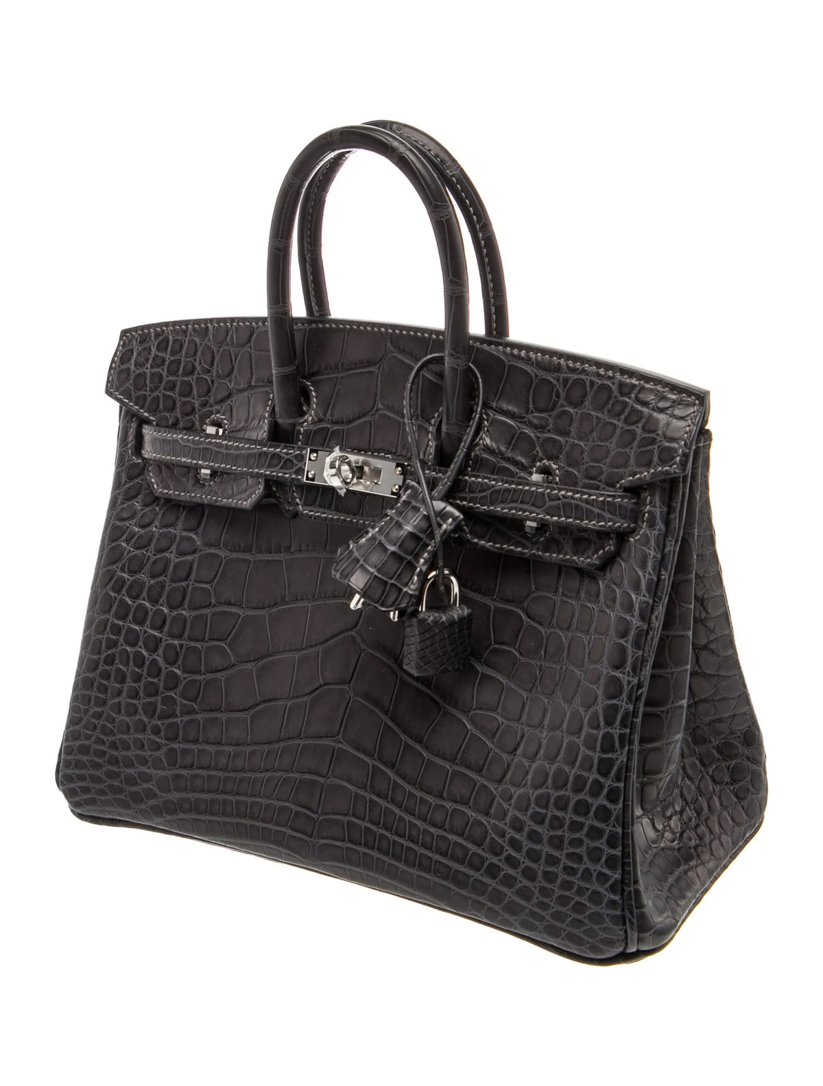 Hèremes Matte Alligator Mississippiensis Birkin 25