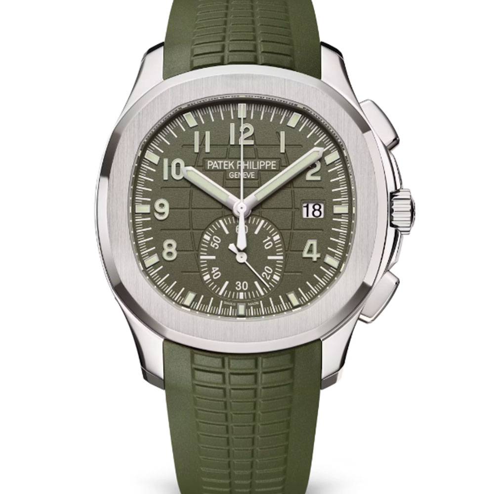 Aquanaut Flyback Chronograph Khaki Green
