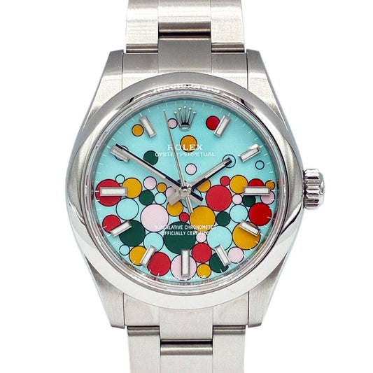Oyster Perpetual Turquoise "Celebration" Dial 31mm Stainless Steel