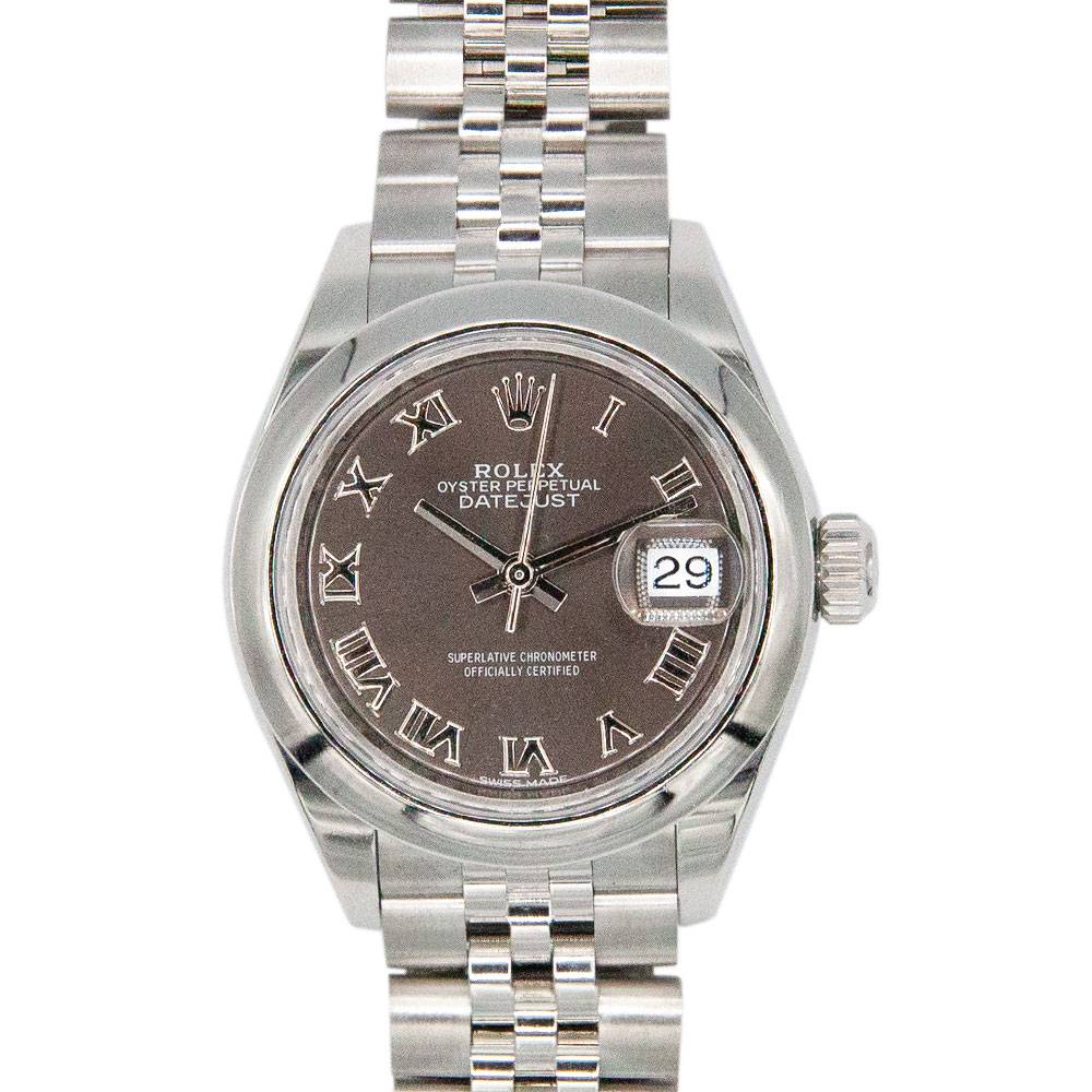 Datejust Grey Roman Dial Stainless Steel 28mm