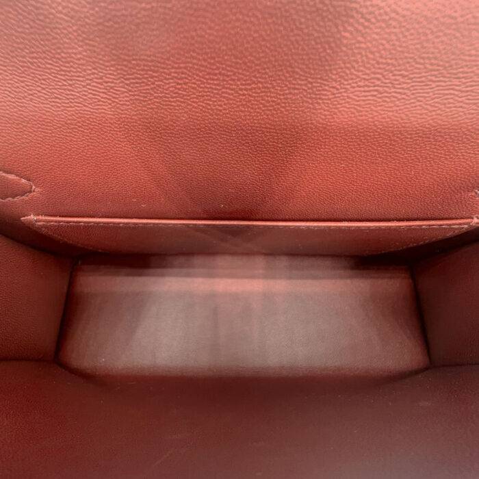 Hermes Kelly Mini 20 Rouge Chevre Mysore GHW