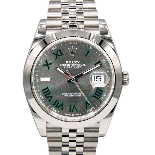 Datejust Wimbledon 41mm Stainless Steel Jubilee